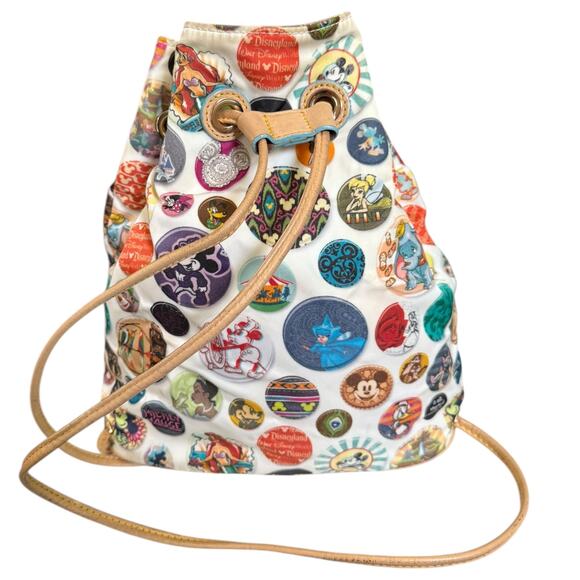 Dooney & Bourke Disney Buttons Drawstring Backpack Purse Mickey Minnie main image 5